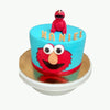 Elmo Birthday Fondant Cake
