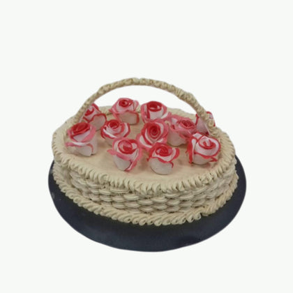 Rose Basket Cake