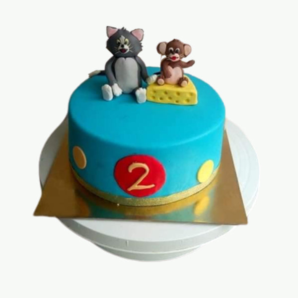 Tom and Jerry Cake for Cat Lovers