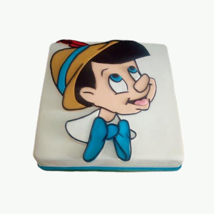 Pinocchio Fondant Cake