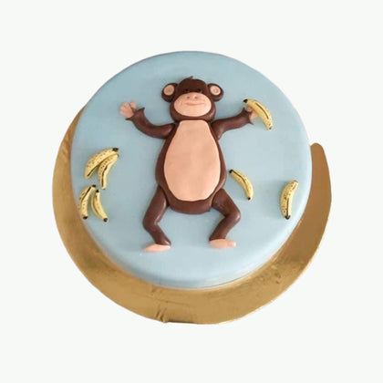 Cute Monkey Cake