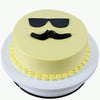 Cool Dad Emoji Cream Cake Chocolate Cake 1kg