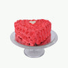 Valentine Heart Shaped Cakes Cake 1kg Vanilla