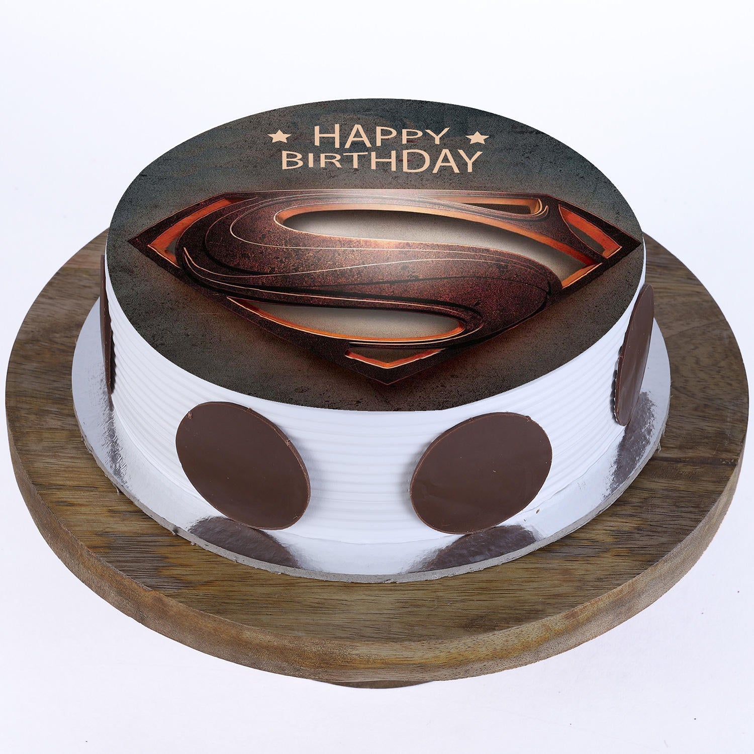 Superman Personalize Edible Cake Topper Image Frame ABPID07117 – A Birthday  Place