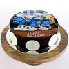 The Smurfs Chocolate Photo Cake