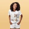 Personalised White Cotton T-Shirt