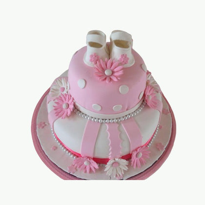 Lovely Baby Shower Cakes for Girls