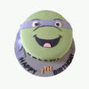 Ninja Turtle Face Cake