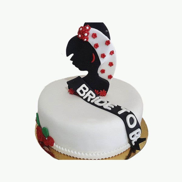 Miss to Mrs Cake for Bride | Doorstep Cake